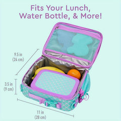 Double Layer Insulated Lunch Bag Durable Bento Box Bag