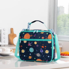 Double Layer Insulated Lunch Bag Durable Bento Box Bag