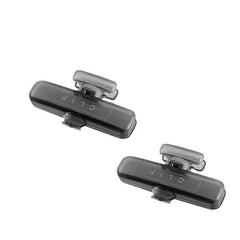 2pcs Food Bag Clip Seal Clip Household Sealing Strip Plastic Bag
