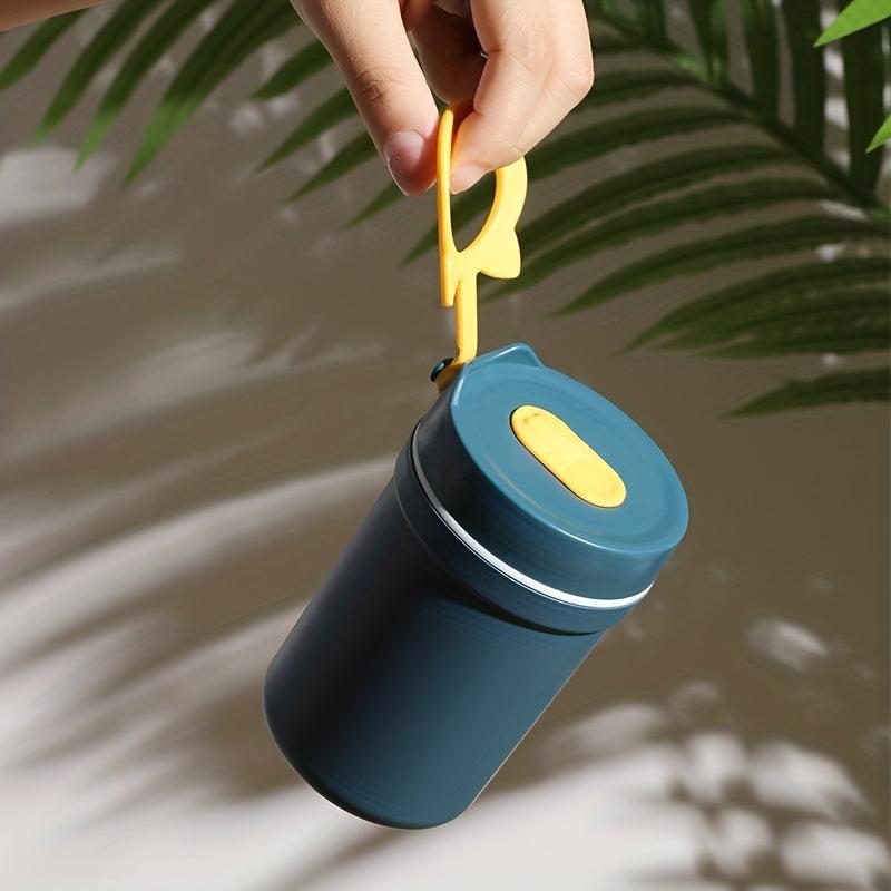 Insulated Breakfast Cup with Spoon Anti Scalding Sealable