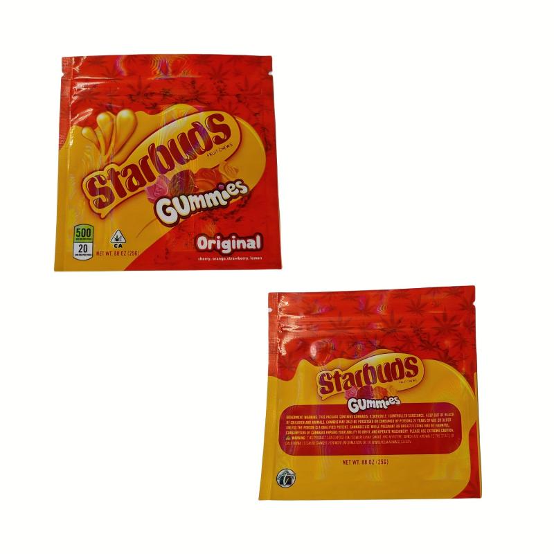 Halloween Self-Sealing Plastic Bags 3-5g, 10-100pcs for Snacks, Nuts, Candy