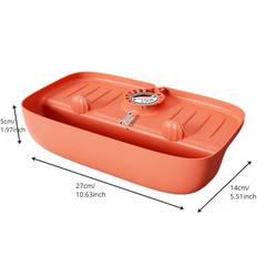 Silicon Sink Sponge Rag Drainer Rack Anti-splash Dish Gadget Holder