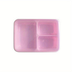 Rectangular 3 Compartment Lunch Box for Teens