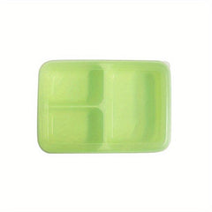 Rectangular 3 Compartment Lunch Box for Teens