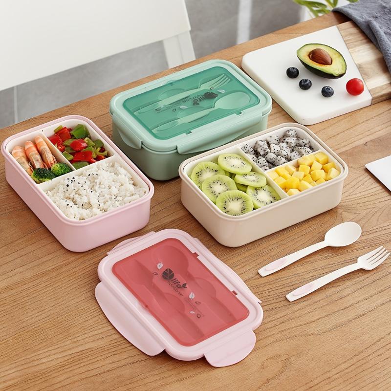 Striped Insulated Bag & 1400ml Bento Box Set