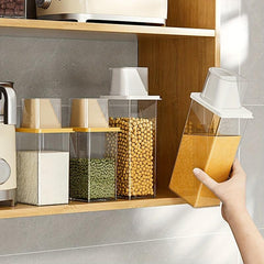 Portable Rice Bucket Storage Container Moisture Insect Proof Sealed Box