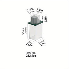 Portable Rice Bucket Storage Container Moisture Insect Proof Sealed Box