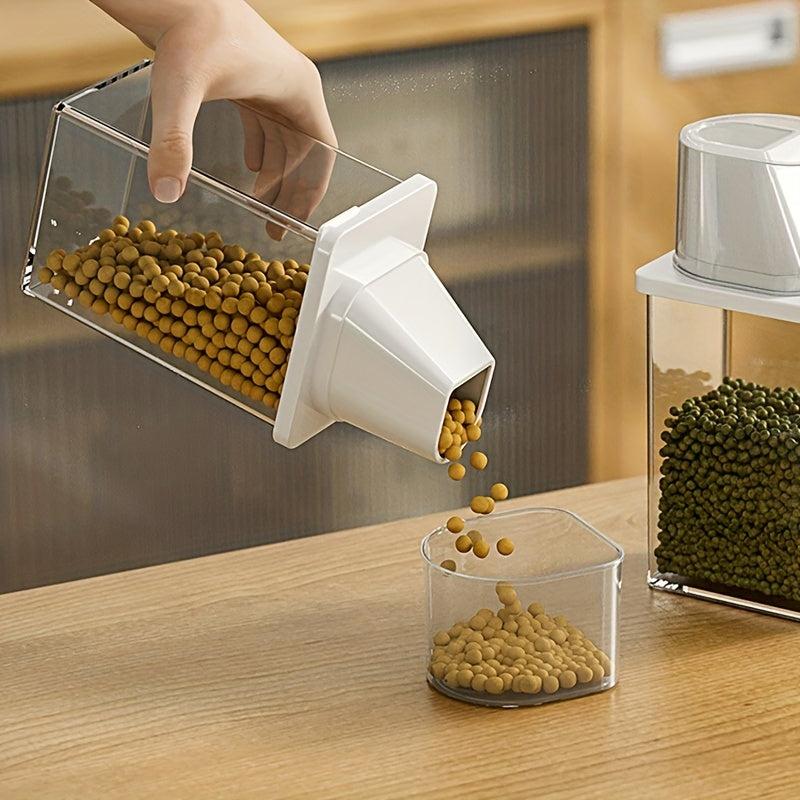 Portable Rice Bucket Storage Container Moisture Insect Proof Sealed Box