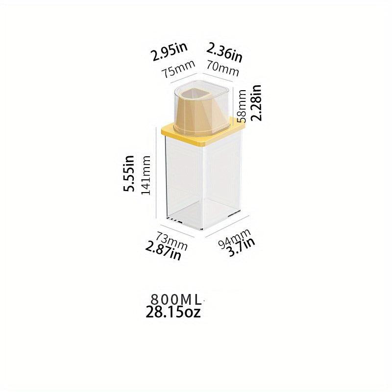 Portable Rice Bucket Storage Container Moisture Insect Proof Sealed Box