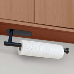 Stainless Steel Towel Paper Shelf Holder, Self Adhesive Wall Mount Rack, 13 Inch