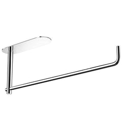 Stainless Steel Towel Paper Shelf Holder, Self Adhesive Wall Mount Rack, 13 Inch