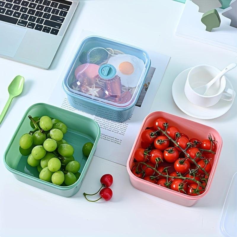 Portable Lunch Box Leakproof Food Container for School and Camping