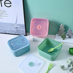 Portable Lunch Box Leakproof Food Container for School and Camping