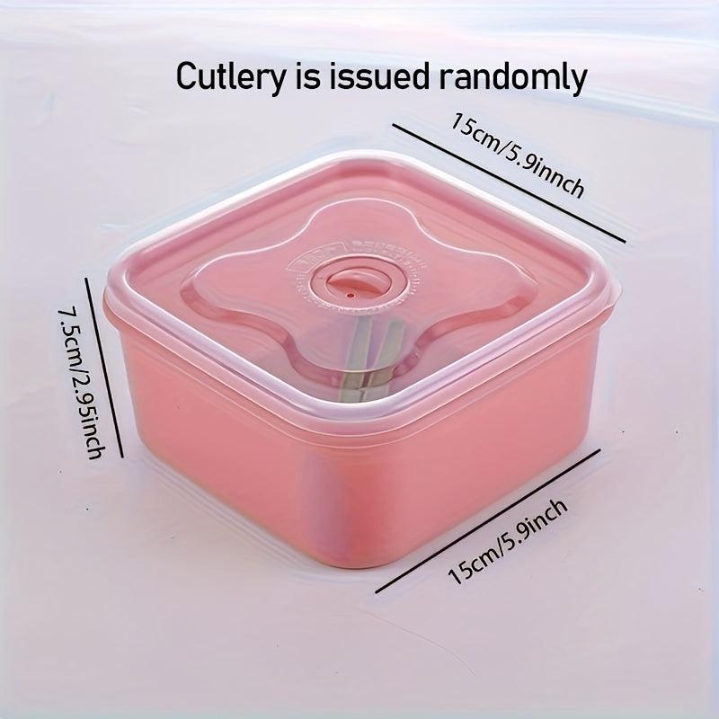 Portable Lunch Box Leakproof Food Container for School and Camping