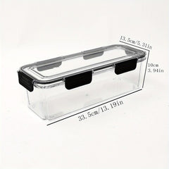 1pc Refrigerator Food Storage Container Pantry Fridge Organizers