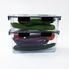 1pc Refrigerator Food Storage Container Pantry Fridge Organizers