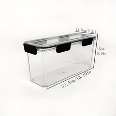 1pc Refrigerator Food Storage Container Pantry Fridge Organizers
