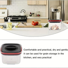 8pcs Food Storage Containers with Lids Transparent Fresh-keeping Box