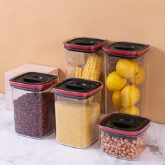 8pcs Food Storage Containers with Lids Transparent Fresh-keeping Box