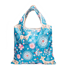 Multicolor Printed Reusable Grocery Shopping Bag Waterproof Tote Bag