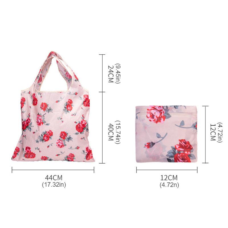 Multicolor Printed Reusable Grocery Shopping Bag Waterproof Tote Bag