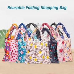 Multicolor Printed Reusable Grocery Shopping Bag Waterproof Tote Bag