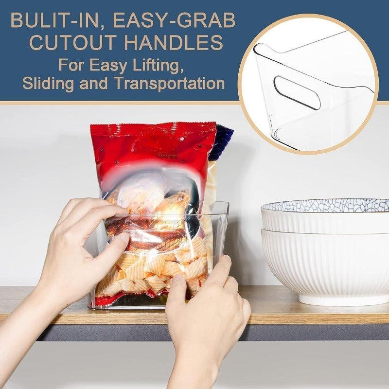 Cutlery Organizer - Stackable Refrigerator Organizer Bin