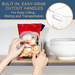 Cutlery Organizer - Stackable Refrigerator Organizer Bin
