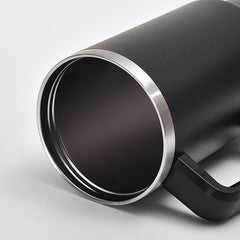 40oz Stainless Steel Tumbler with Lid and Handle for Travel - Port