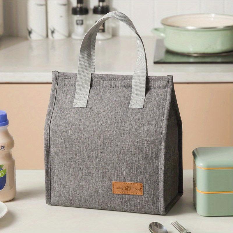 Minimalist Bento Bag Ice Pack Outdoor Picnic Lunch Box Hand Wash Insulated Conta