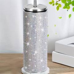 20oz Stainless Steel Vacuum Water Cup Glitter Tumbler