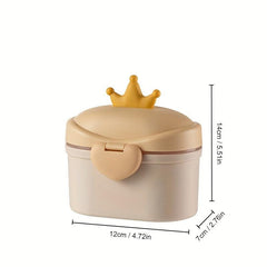Portable Milk Powder Dispenser Snack Container for Travel Picnic Camp