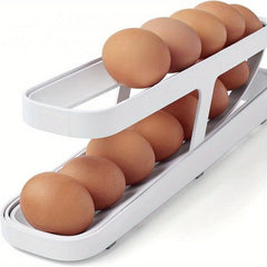 Egg Dispenser 2 Tiers Egg Trays Egg Storage Box For Refrigerator