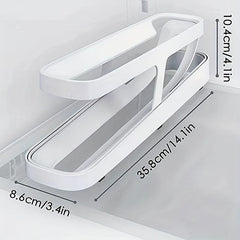 Egg Dispenser 2 Tiers Egg Trays Egg Storage Box For Refrigerator