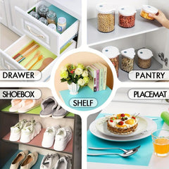 8pcs LGBT Rainbow Fridge Liners Gay Pride Mats Covers Kitchen Organization