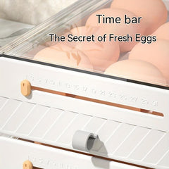 Egg Storage Box for Refrigerator Vegetable Fruit And Egg Sub Box Storage