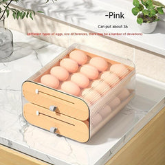 Egg Storage Box for Refrigerator Vegetable Fruit And Egg Sub Box Storage