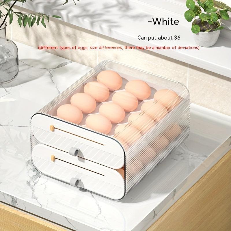 Egg Storage Box for Refrigerator Vegetable Fruit And Egg Sub Box Storage