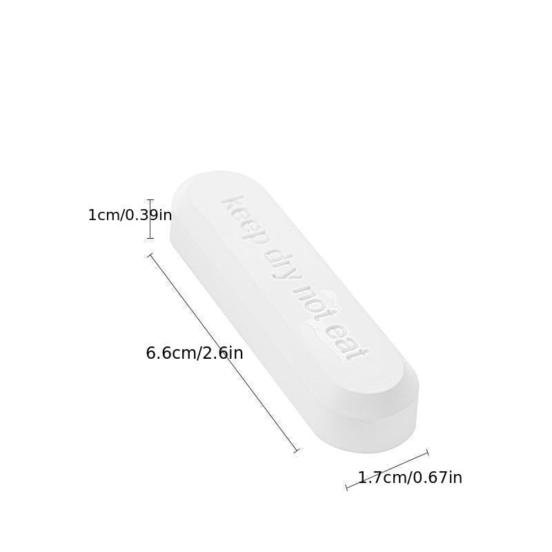 4pcs Food Drying Strips Diatomaceous Earth Moisture proof Agent