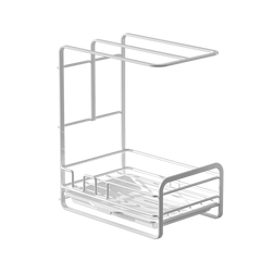 Sink Storage Rack Sponge Soap Holder Organizer Dishcloth Hanger