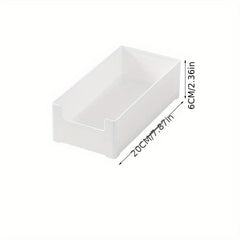 Desktop Drawer Divider Storage Box Kitchen Rectangular Plastic Small Box