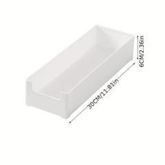 Desktop Drawer Divider Storage Box Kitchen Rectangular Plastic Small Box