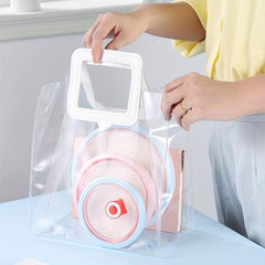 BPA Resin Collapsible Food Storage Container with Snap Top Lids