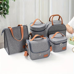 Leakproof Insulated Lunch Bag for Women Men Reusable Cooler Bag