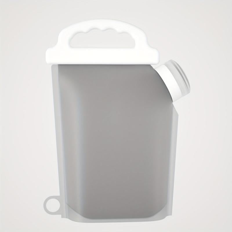 1pc Sealed Storage Bag With Pour Spout & Handle