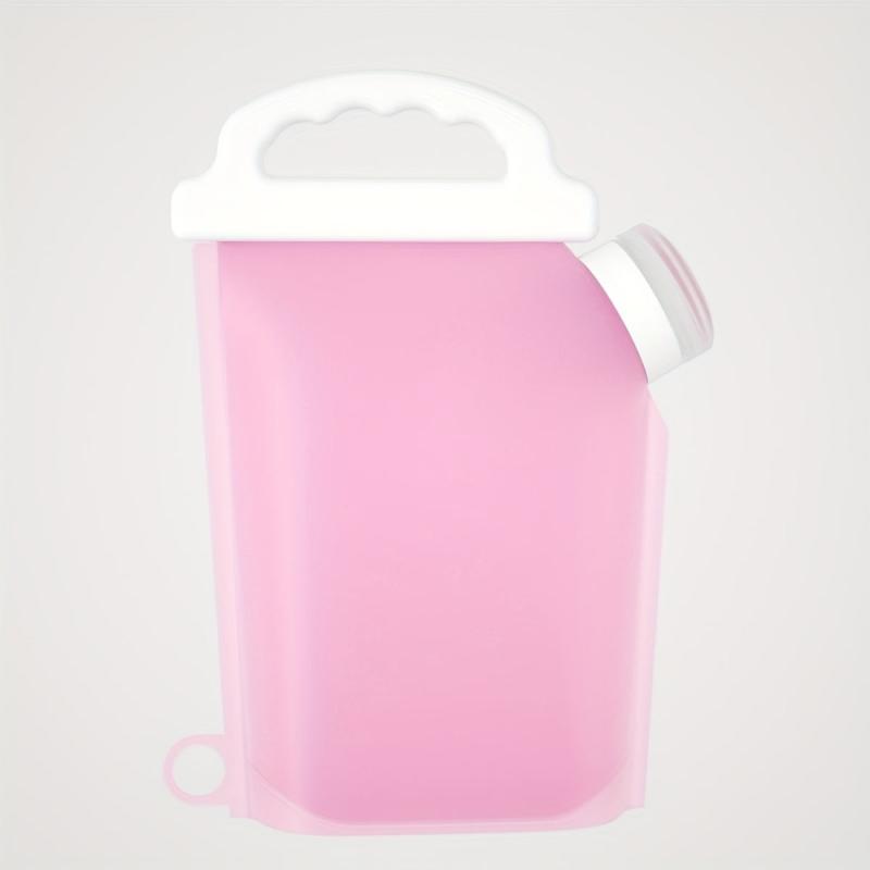 1pc Sealed Storage Bag With Pour Spout & Handle