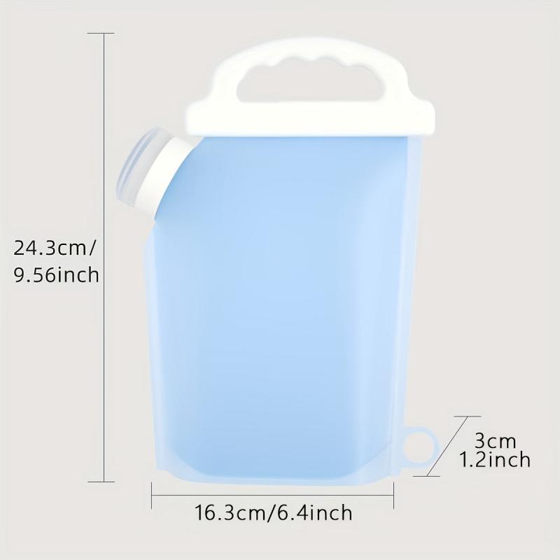 1pc Sealed Storage Bag With Pour Spout & Handle