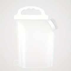 1pc Sealed Storage Bag With Pour Spout & Handle