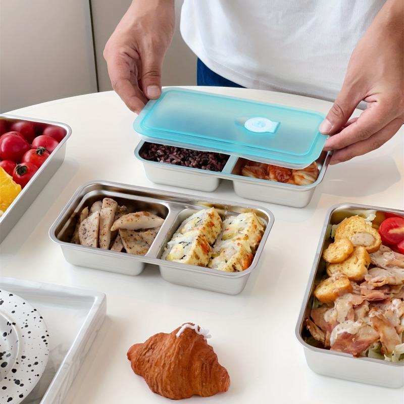 304 Stainless Steel Fresh keeping Box Food Household Lunch Box For Travel