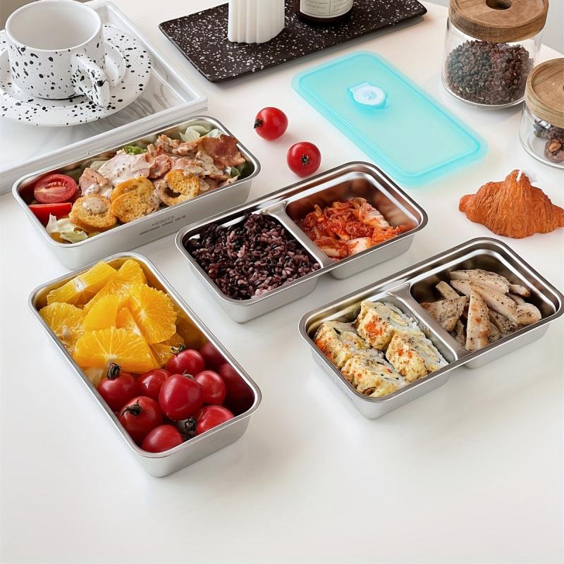 304 Stainless Steel Fresh keeping Box Food Household Lunch Box For Travel